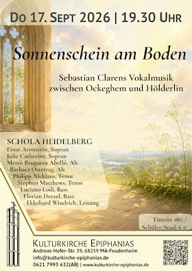 Sonnenschein am Boden