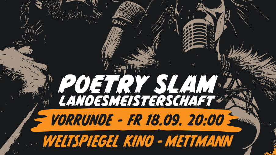 NRW-SLAM 2026 – Die Poetry Slam Landesmeisterschaft | Vorrunde Mettmann