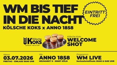 WM bis tief in die Nacht | Kölsche Koks x Malzmühle