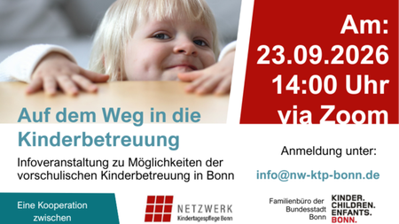 Eltern-Informationsveranstaltung "Auf dem Weg in die Kinderbetreuung"