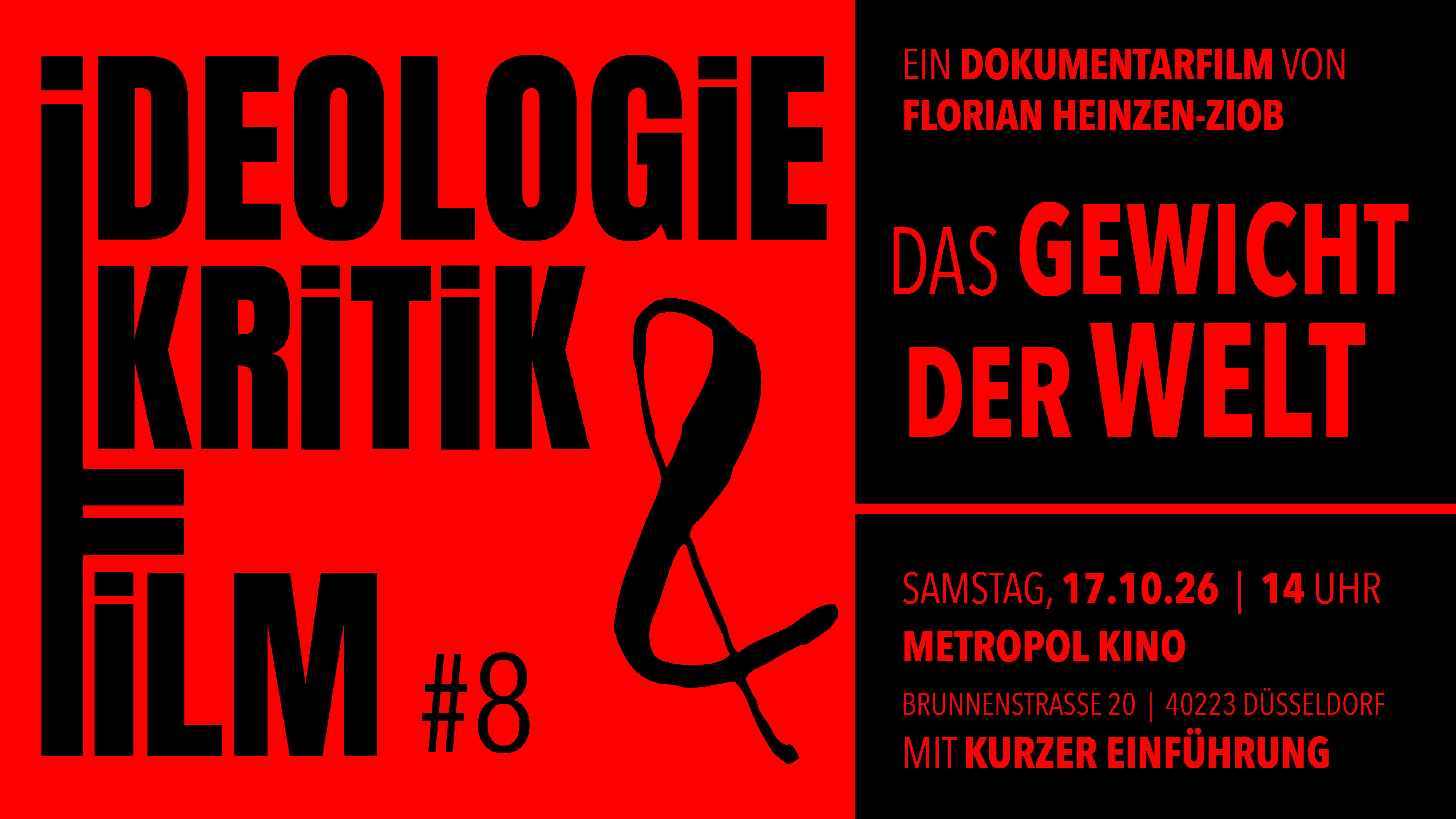 Ideologiekritik & Film 8: Das Gewicht der Welt