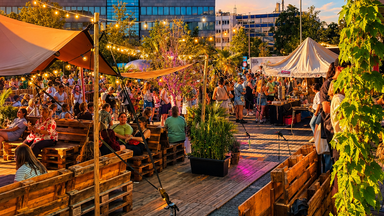 Nachtflohmarkt x Blockparty