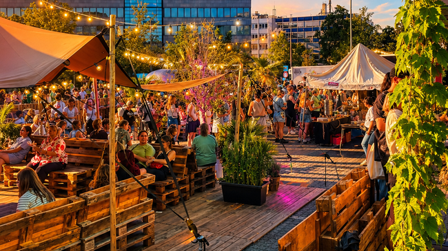 Nachtflohmarkt x Blockparty