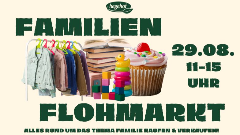 Titelbild der Veranstaltung hegehof Familienflohmarkt