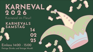 Karnevalssamstag im Café Fleur