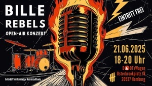 BILLE REBELS · Open-Air Konzert · Eintritt frei