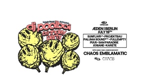 dj poolboi birthday party w/ with sunflwr, Projektbau, Paluma Sound, Fullempty & more