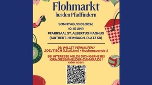 Frühlings-Flohmarkt im Pfarrsaal in Lindenthal