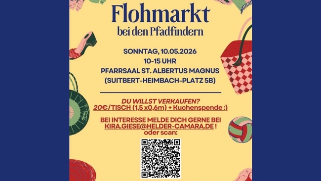 Frühlings-Flohmarkt im Pfarrsaal in Lindenthal