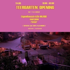Teergarten: Opening