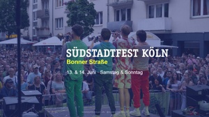 Südstadtfest 2026 – Die Bonner Straße gehört euch!