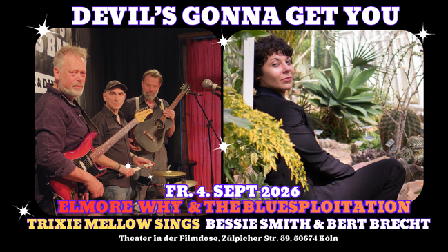 The Devil's gonna get you | Blues Dance & Live Music | Grand show | Trixie Mellow sings Bessie Smith & Bert Brecht