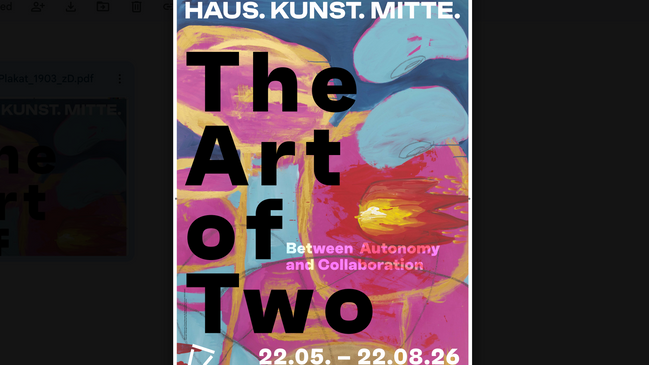 The Art of Two – Between Autonomy and Collaboration