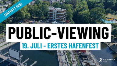 Eintritt frei: Public Viewing des WM-Finales am Stadthafen Leipzig