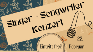 Singer - Songwriter Konzert