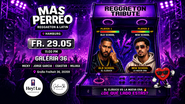 MÁS PERREO | HAMBURGO — OLD SCHOOL 🆚 NEW SCHOOL