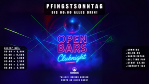 Open Bars Clubnight