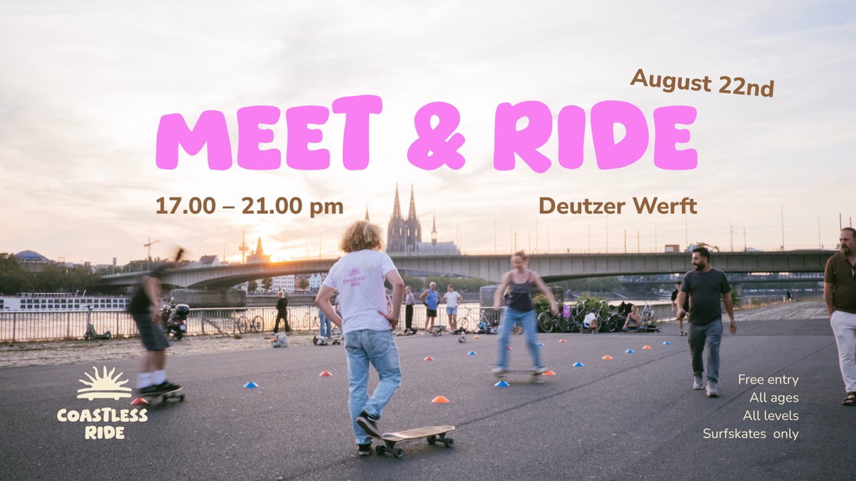 Titelbild der Veranstaltung Surfskate Meet & Ride