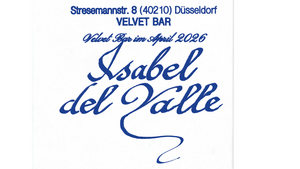 Velvet Bar m/ Isabel Del Valle (Dj)