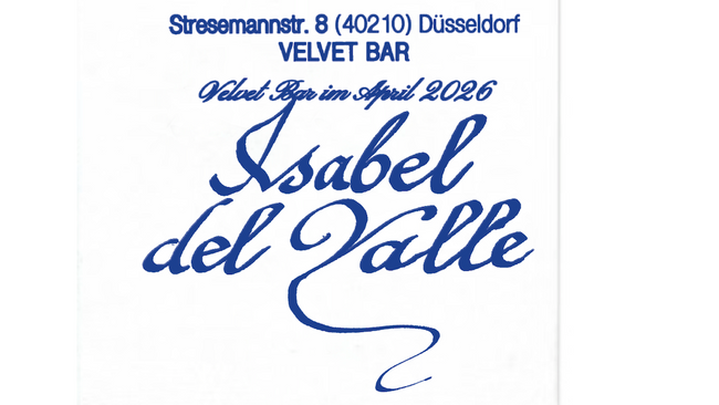 Velvet Bar m/ Isabel Del Valle (Dj)