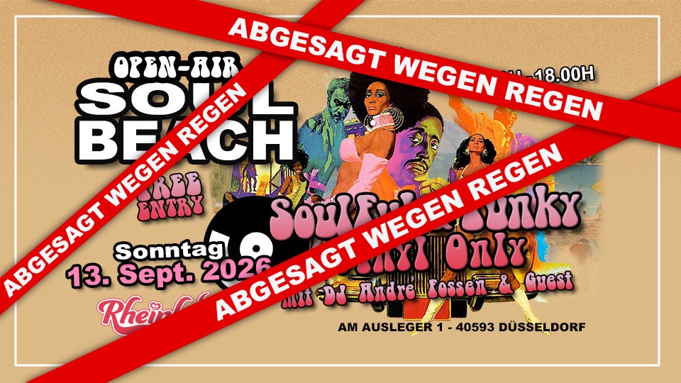 Soul Beach ist abgesagt!