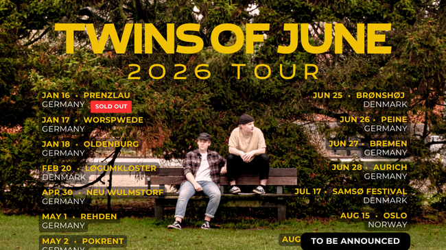 Live: Twins of June