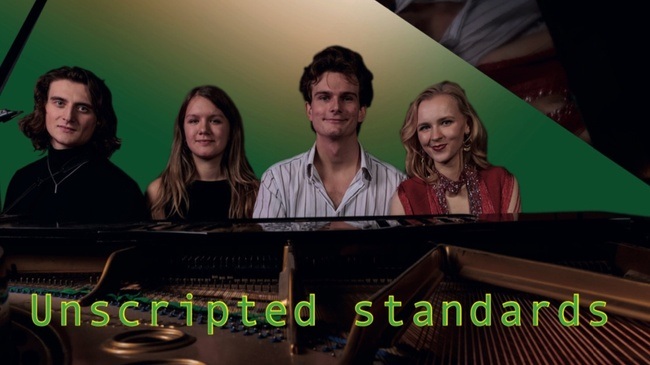 Unscripted Standards - Rachmaninoff dissolved, chansons turned into improvised heat with soul