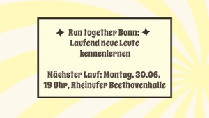 Run together - Laufend neue Leute kennenlernen