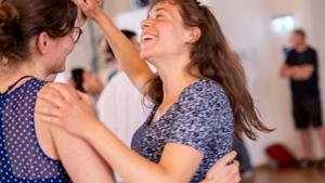 Dreiteiliger Tanzworkshop-Zwiefache tanzen