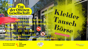 KleiderTauschBörse und Tag der offenen Gesellschaft