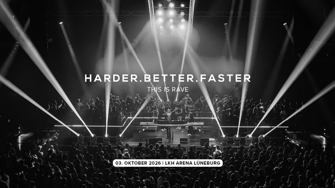 Titelbild der Veranstaltung HARDER.BETTER.FASTER | THIS IS RAVE