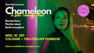 Žana Fejzić presents Chameleon: Solo English Standup Comedy (Cologne)