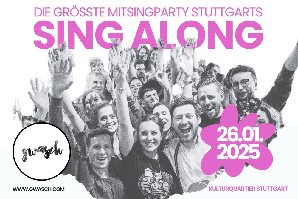 Sing-Along-Konzert mit Gwasch