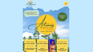 Artemis Festival: Natur-Markt, Vorträge und Livemusik