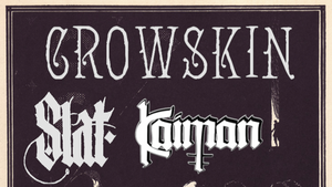 Crowskin (Sludge Metal), Slat (CZ, Stoner Sludge) + Kaiman (Sludge Stoner Doom) @ Neue Zukunft, FH