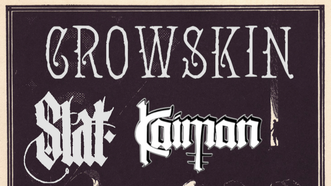 Crowskin (Sludge Metal), Slat (CZ, Stoner Sludge) + Kaiman (Sludge Stoner Doom) @ Neue Zukunft, FH