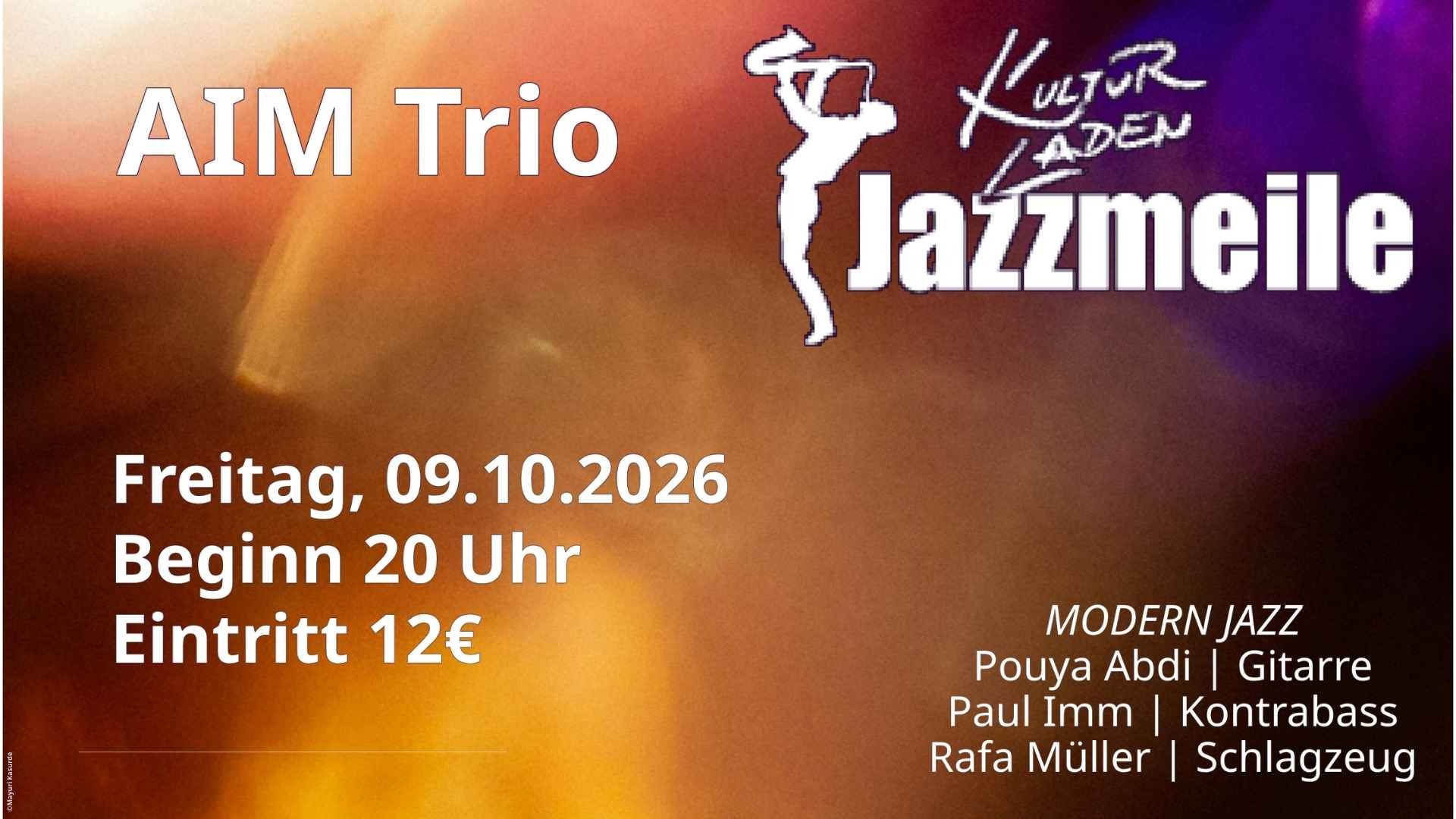 Jazzmeile: AIM Trio