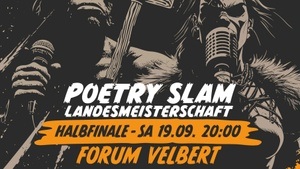 NRW-SLAM 2026 – Die Poetry Slam Landesmeisterschaft | Halbfinale Velbert