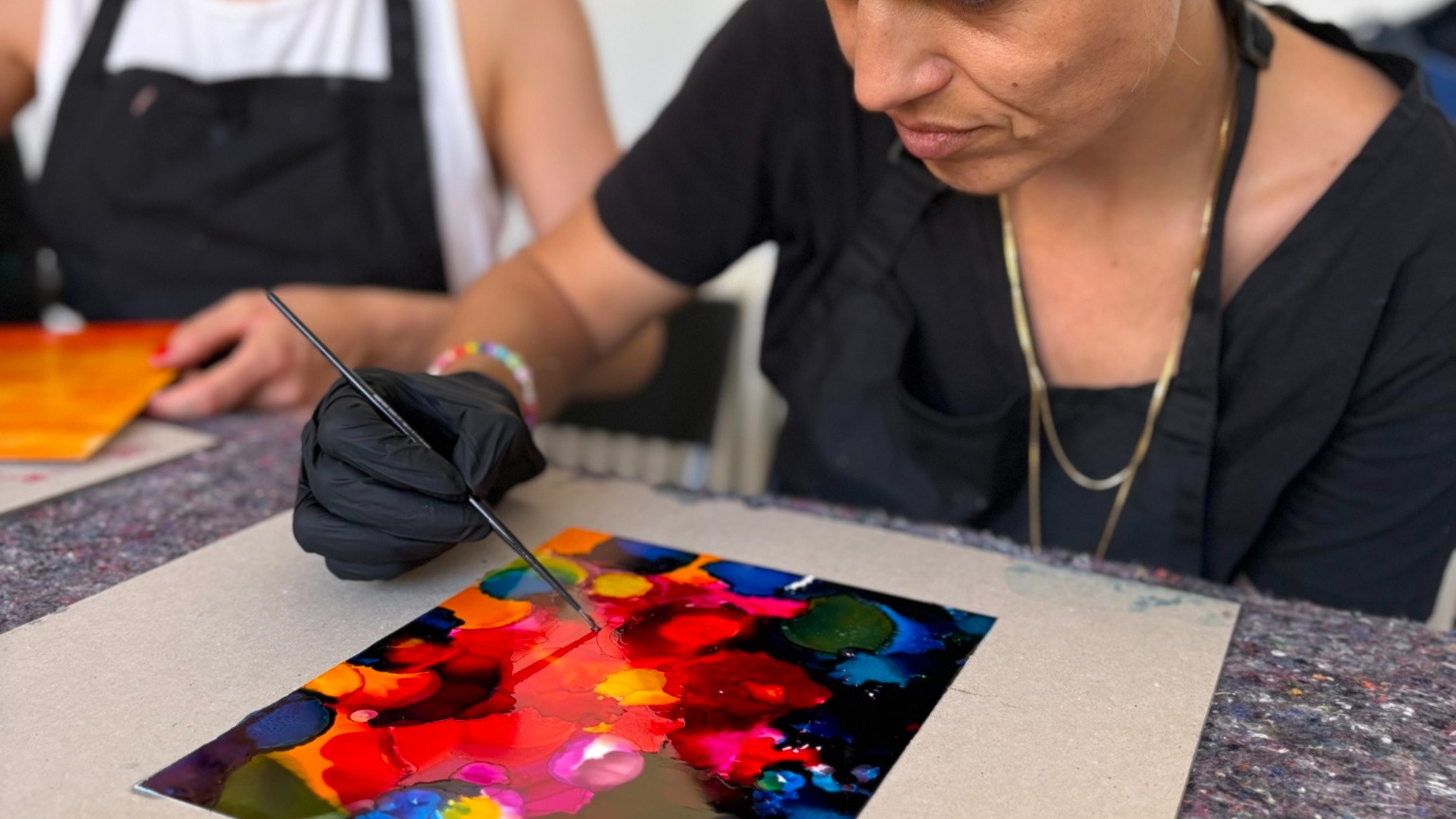 Form & Flow: Introduction to Alcohol Ink