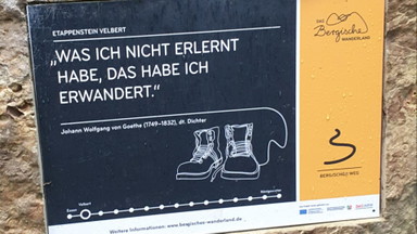 Gemeinsame Wanderung: "Bergischer Weg" und "Neandertalsteig"