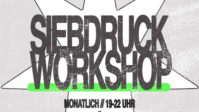 Siebdruck-Workshop