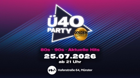 Golden Beats Ü40-Party im Puls Münster