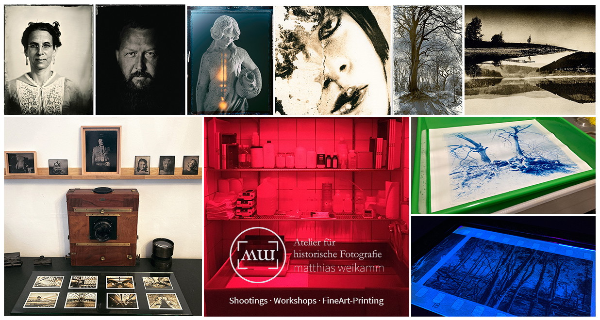 ✨ Open Studio ✨ Tag der offenen Tür im Atelier für historische Fotografie ✨ Nassplattenfotografie Workshops mit Matthias Weikamm