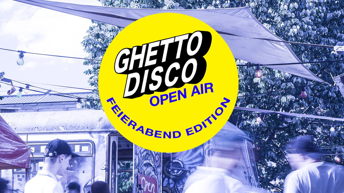 Titelbild der Veranstaltung Ghetto Disco Open Air – Feierabend Edition | Eintritt frei
