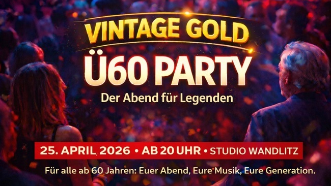 VINTAGE GOLD - Die Ü60 Party