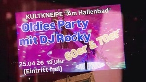 Oldies Party mit DJ Rocky - 60er und 70er Jahre