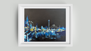 ausARTen - Malworkshop - Skyline Düsseldorf