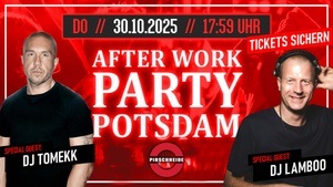 After Work Party Potsdam Special mit DJ Tomekk im Pirschheide