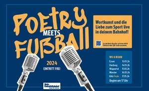 „Poetry meets Fußball”: Großes Finale im Kölner Hauptbahnhof