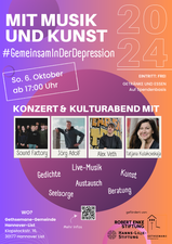 Mit Musik und Kunst #GemeinsamInDerDepression